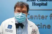  ?? Yi-Chin Lee / Staff photograph­er ?? Peter Hotez is co-director of Texas Children’s Hospital Center for Vaccine Developmen­t.