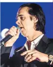  ??  ?? Nick Cave, der 2017 ein legendäres Konzert in Wien spielte, tritt am 1. Juni wieder hier auf