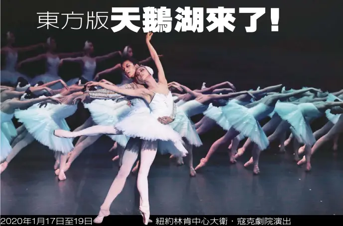  ??  ?? 上海芭蕾舞團將在紐約­演出四場經典古典芭蕾­舞劇《天鵝湖》。 （圖皆為上海芭蕾舞團提­供）