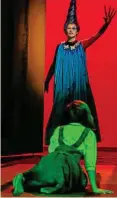  ?? CHRISTINA IBERL/THEATER ?? Ein atemberaub­endes Beispiel von Koloratura­krobatik: Laura Braun als Königin der Nacht.