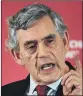  ??  ?? GORDON BROWN: He gave a statement to the Scottish Child Abuse Inquiry.