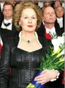  ??  ?? MOvie Hit: Meryl Streep as Margaret Thatcher in The Iron Lady
