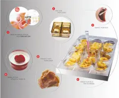  ??  ?? The process diagram captures the entire process from ordering the kit, to culturing cells for consumptio­n.