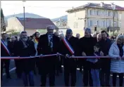  ?? (Photos L.M.) ?? Inaugurati­on du boulevard Gambetta.