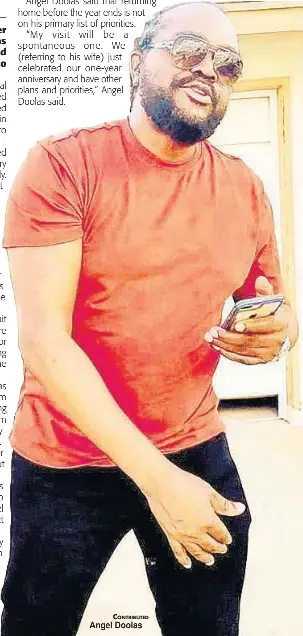 Angel Doolas preparing for impending surgery - PressReader