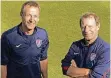  ?? FOTO: IMAGO ?? Klinsmann und Vogts arbeiteten für den US-Verband.