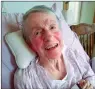  ??  ?? Isabel Kelly at home in Harbour Main, N.L. “This photo was taken in April 2017, after she had rallied from her ‘near death’ experience,” daughter Catherine Kelly said. (SUBMITTED)