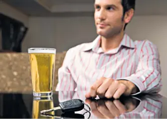  ??  ?? One pint would be your limit if drink-drive limits are reduced