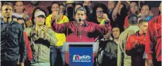  ?? FOTO: AFP ?? Nicolas Maduro will weitere sechs Jahre regieren.