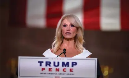  ?? Photograph: Nicholas Kamm/AFP/Getty Images ?? Kellyanne Conway in 2020.