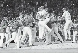  ?? Foto Afp ?? El festejo en el Wrigley Field