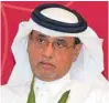  ??  ?? Saoud Al Mohannadi was elected as one of the members of the governing council of world federation FIFA.