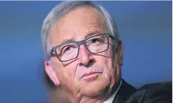  ?? Picture: Getty. ?? Jean-Claude Juncker seems satisfied.