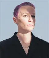  ??  ?? Soccer star and gender equality advocate Megan Rapinoe. She is a member of the VS Collective.