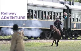  ?? PHOTO COURTESY ALBERTA PR � IRIE R � ILWAY EXCURSIONS ?? An Alberta Prairie Railway Excursion is a living history lesson.