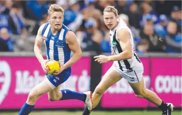  ?? Picture: GETTY IMAGES ?? MAIN EVENT: Jack Ziebell and his North Melbourne Kangaroos will play a season-opening match against the Gold Coast Suns in Cairns next year.