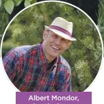  ??  ?? Albert Mondor, horticulte­ur.
