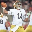  ?? GARY A. VASQUEZ, USA TODAY SPORTS ?? DeShone Kizer flourished in 11 starts last season.