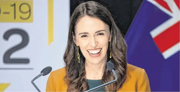  ?? PHOTO: MARK MITCHELL ?? Resounding: New Zealand Prime Minister Jacinda Ardern earned a dramatic election victory at the weekend.