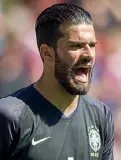  ??  ?? Brasiliano Alisson, 26 anni