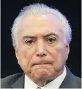  ??  ?? Michel Temer