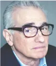  ??  ?? Martin Scorsese