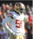  ?? Jeff Haynes / Associated Press ?? Rookie linebacker Reuben Foster is listed at 6-foot-1 and 228 pounds.