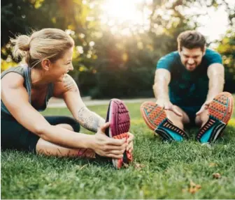  ??  ?? HEALING POWER? A new study shows that stretching could potentiall­y help the body fight cancer.