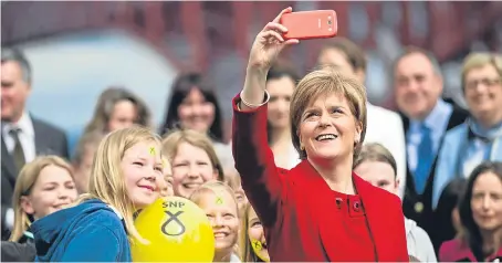 ??  ?? Time for self-analysis? It may be time for Nicola Sturgeon and the SNP to be more radical, says Gareth.