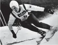  ?? CANADIAN OLYMPIC COMMITTEE ?? Lucile Wheeler was the first North American to win a downhill medal at the Olympic Games.