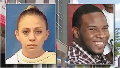  ??  ?? AMBER GUYGER ingresó a vivienda equivocada y disparó contra botham Jean