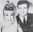  ?? SUN-TIMES FILE PHOTOS ?? Bill Daily starred on ‘‘I Dream of Jeannie’’ with Barbara Eden.
