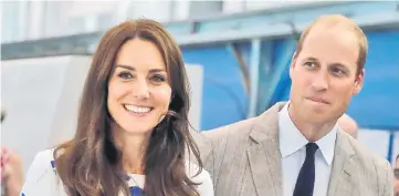  ??  ?? Prince William and Catherine will be travelling to Paris without their children. — Reuters file photo