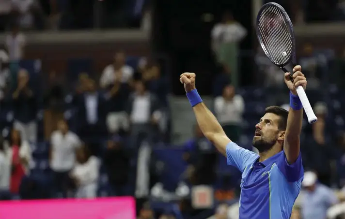 ?? ?? ► El tenista Novak Djokovic es el líder del circuito más longevo desde que existen registros.