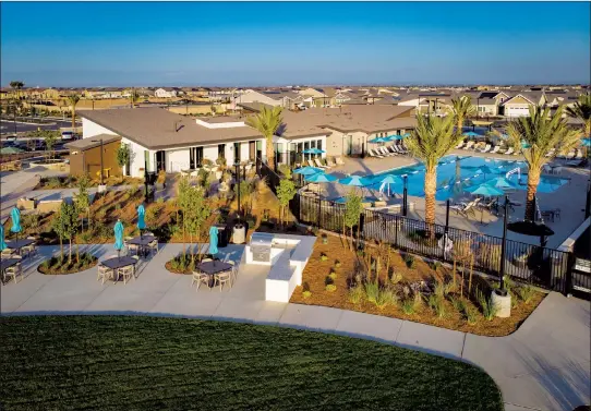  ?? ?? Lennar’s Heritage communitie­s pave the way for an exciting lifestyle, pairing thoughtful home designs tailored for active adults with resort-inspired amenities to keep residents active and engaged.