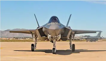 ?? EGLIN AIR FORCE BASE, FLA. ?? Das VBS möchte Jets des Typs F-35 des US-Hersteller­s Lockheed Martin anschaffen.