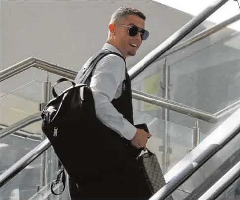  ?? REUTERS ?? Cristiano Ronaldo regresará a Madrid el próximo martes