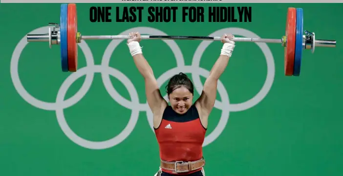  ?? —AP ?? After the Tokyo Olympics, Hidilyn Diaz will focus on her personal life.