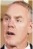  ??  ?? Interior Secretary Ryan Zinke