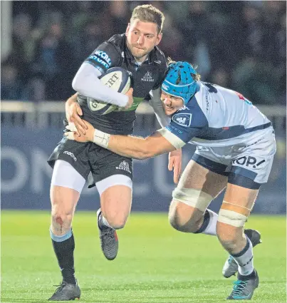  ?? Group. Picture: SNS ?? Glasgow’s Finn Russell is to play his final game at Scotstoun.