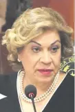  ??  ?? Gladys Bareiro de Módica, ministra de la Corte.