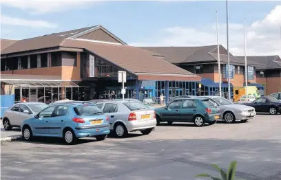  ??  ?? Many workers at the Princess of Wales Hospital in Bridgend are moving to 12.5-hour shifts