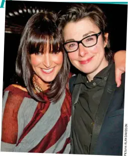  ??  ?? Comparing notes: Anna Richardson and Sue Perkins