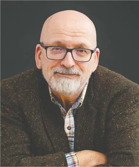  ?? ANTHONY WOODS ?? Celebrated Irish author Roddy Doyle will be talking about his new novel Love with Vancouver Writers Fest book club fans.