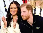  ?? ?? OFFENDED Duchess & Duke of Sussex