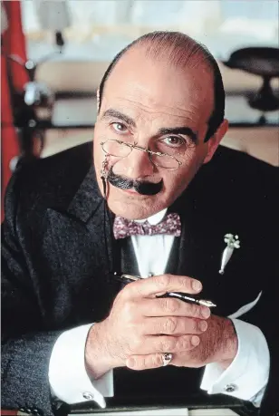  ?? EI SCAN ?? David Suchet is a worldwide favourite for his role as the legendary sleuth, Poirot.