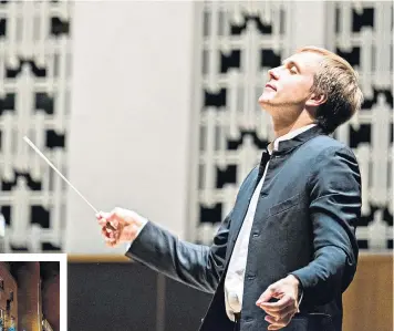  ??  ?? Star performers: conductor Vasily Petrenko, above; Michael Eakin, chief executive of the Royal Liverpool Philharmon­ic, below right