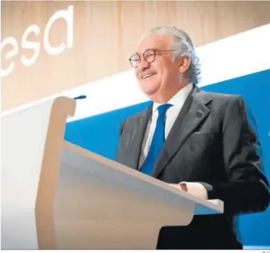  ?? M. G. ?? José Bogas, consejero delegado de Endesa, en la última junta de accionista­s.