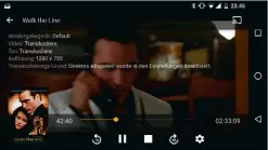  ??  ?? Das Transkodin­g mit Plex von der NAS auf das Smartphone funktionie­rt nur mit der kostenp ichtigen PlexApp (Android, iOS).