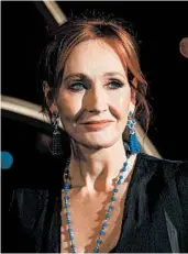  ?? JOEL C RYAN/INVISION 2018 ?? J.K. Rowling says she wrote “The Ickabog” for her children as a bedtime story about 10 years ago.